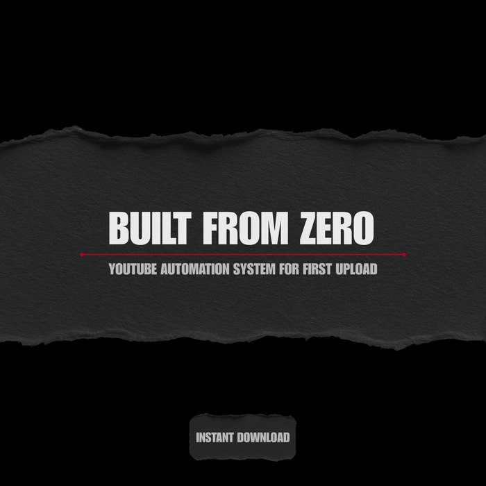 BUILT FROM ZERO
